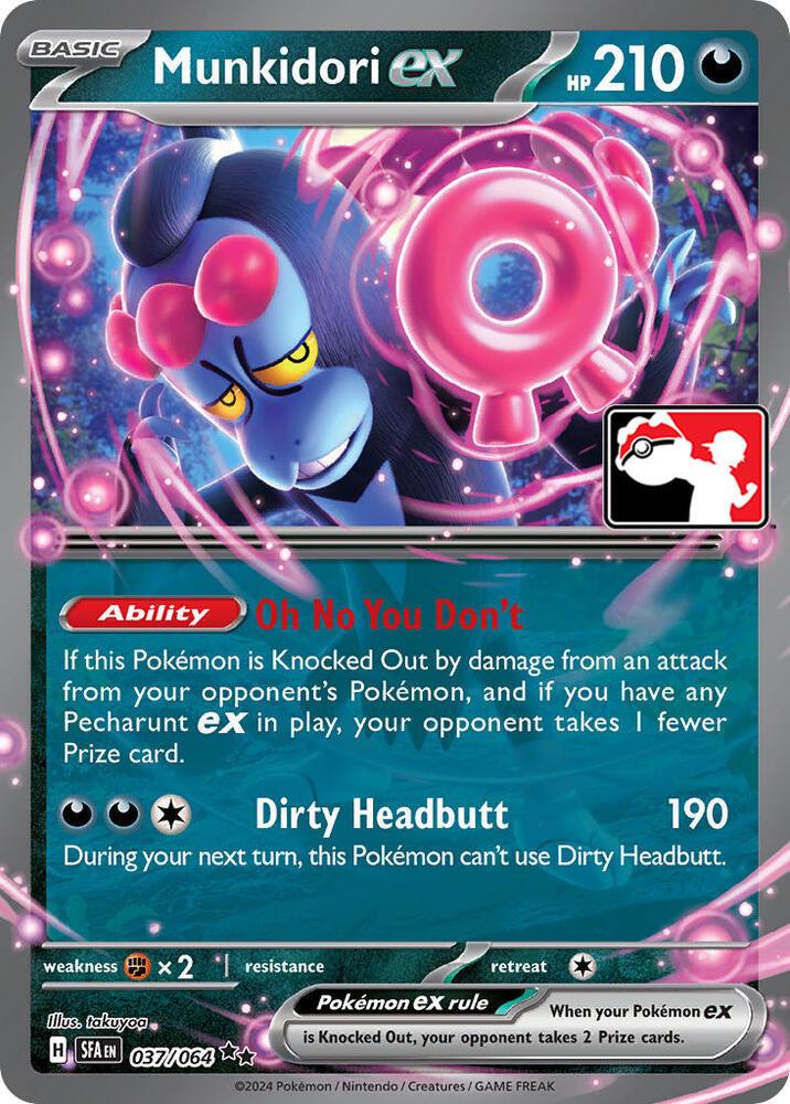 Shrouded Fable Munkidori [Prize-Pack] Pokémon card